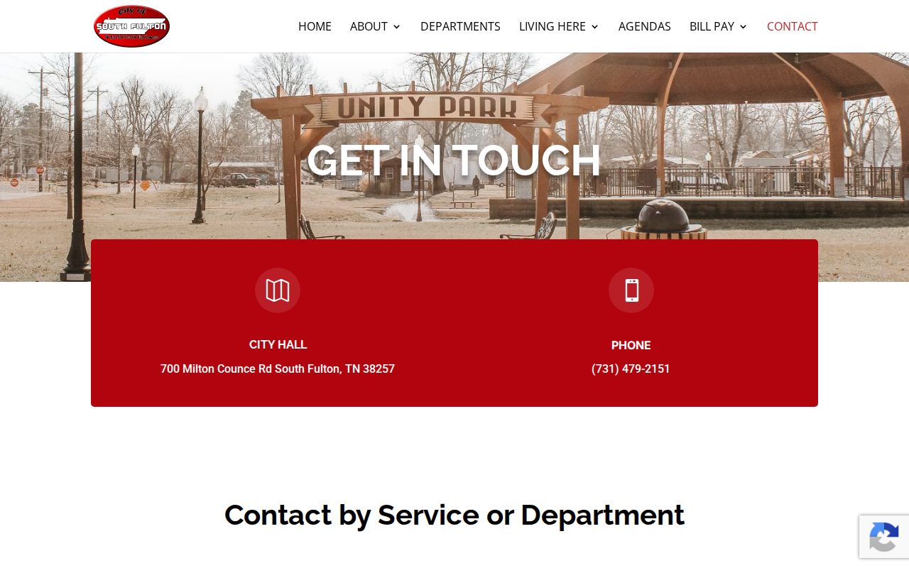 South Fulton court records City Hall contact route